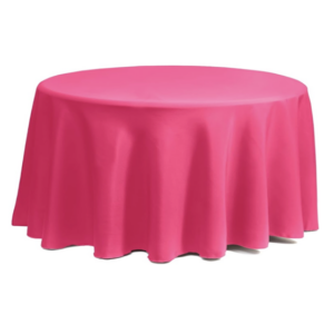 120” Fuchsia Polyester $21