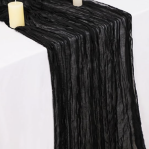 13.3ft Black Gauze $9.50