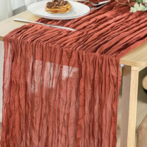 13.3ft Rust Gauze $9.50