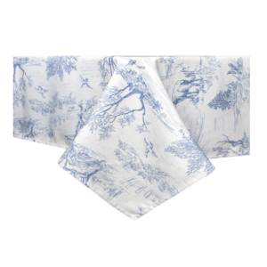 55 x 120”Classic French Village Blue $24