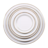 6” Gold Rim China $2 - Image 2