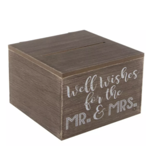 Brown Card Box $20