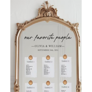 Customized Vintage Gold Mirror $289