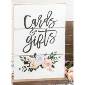 Gift Card Sign $15