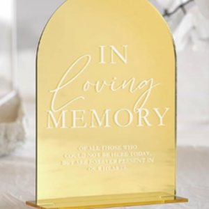 In Loving Memory $10