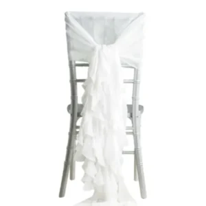 Chiffon White $6
