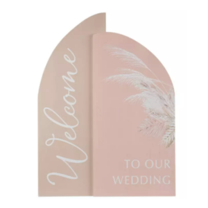 Welcome to Our Wedding $150