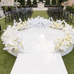 Acrylic 10ft Round Stage $1,000