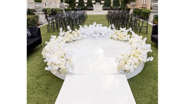 Acrylic 10ft Round Stage $1,000